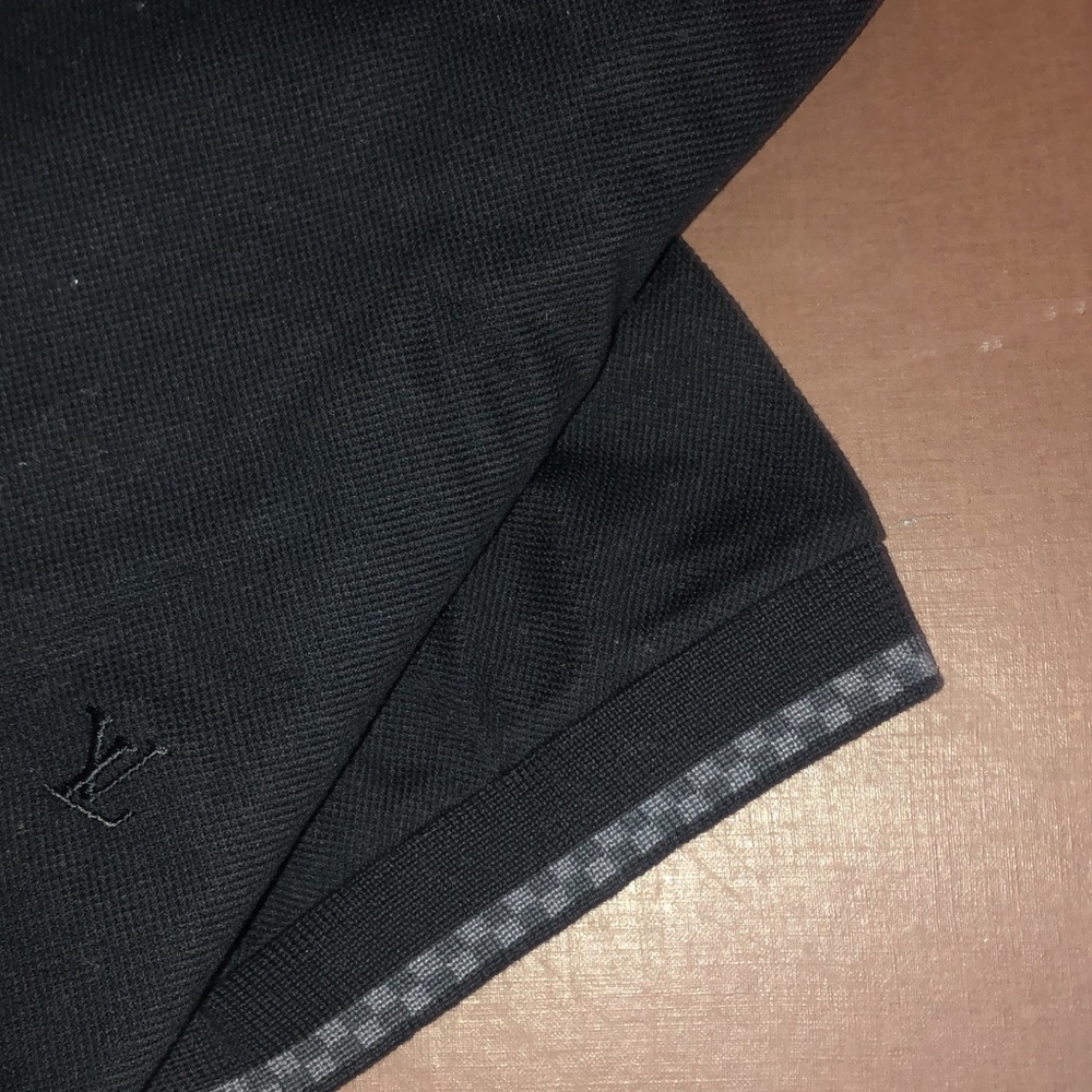 Louis Vuitton 3 bottom down polo shirt